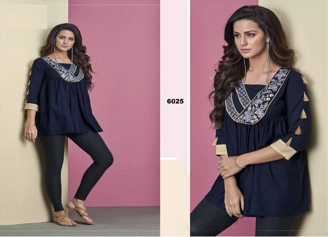 Short Top Vol-1 BY Moksh International  2041 to 2043 series Stylish Fancy stitched tops At Wholesale Price